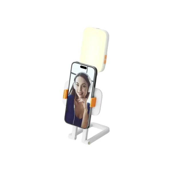 Porodo Lifestyle LumiSnap Foldable RGB Fill Light with Phone Stand